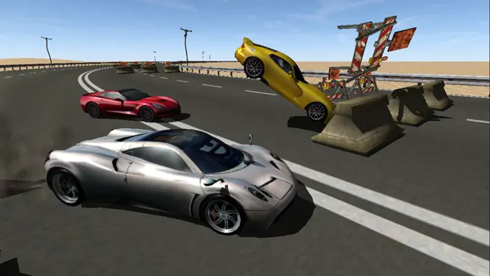 Highway Impossible 3D Race android App screenshot 2